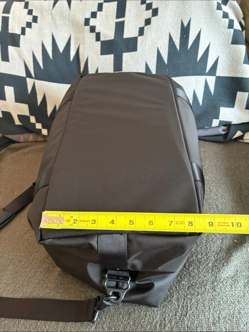 TUMI x Subaru Black Ballistic Nylon Weekender Duffel Bag Gym Travel